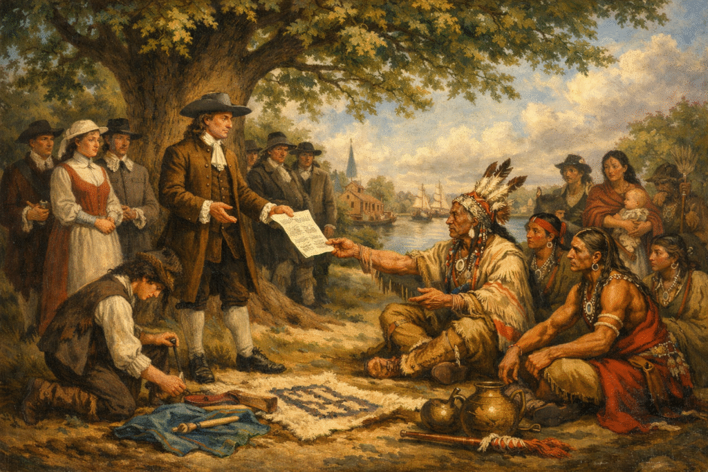 Penn’s Treaty at Shackamaxon