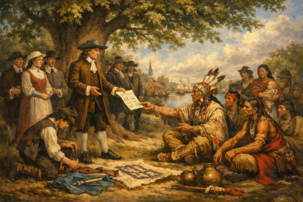 Penn’s Treaty at Shackamaxon
